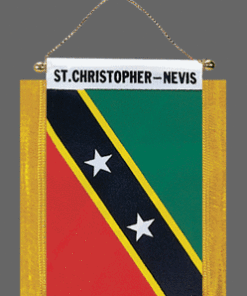 St. Christopher & Nevis Mini Banner