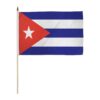 Cuba Miniature Economy Polyester Flag12 in. x 18 in.