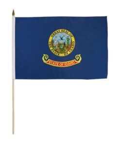 12x18in State Of Idaho Stick Flag