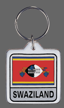 Swaziland Key Chain