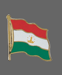 Tajikistan Lapel Pin
