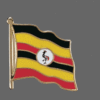 Uganda Flag Lapel Pin