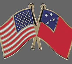 Western Samoa Friendship Pins