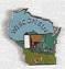 Wisconsin Shape Lapel Pin