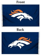 Denver Broncos Logo Flag