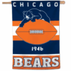 Chicago Bears Classic Logo Retro 28" x 40" Primary Logo Single-Sided Vertical Banner
