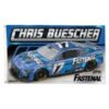 Chris Buescher 3'x5' Flag