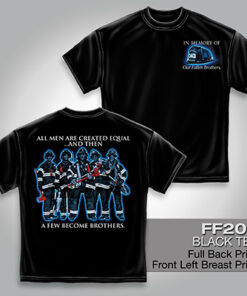 All Men Created Equal Firefighter Shirt