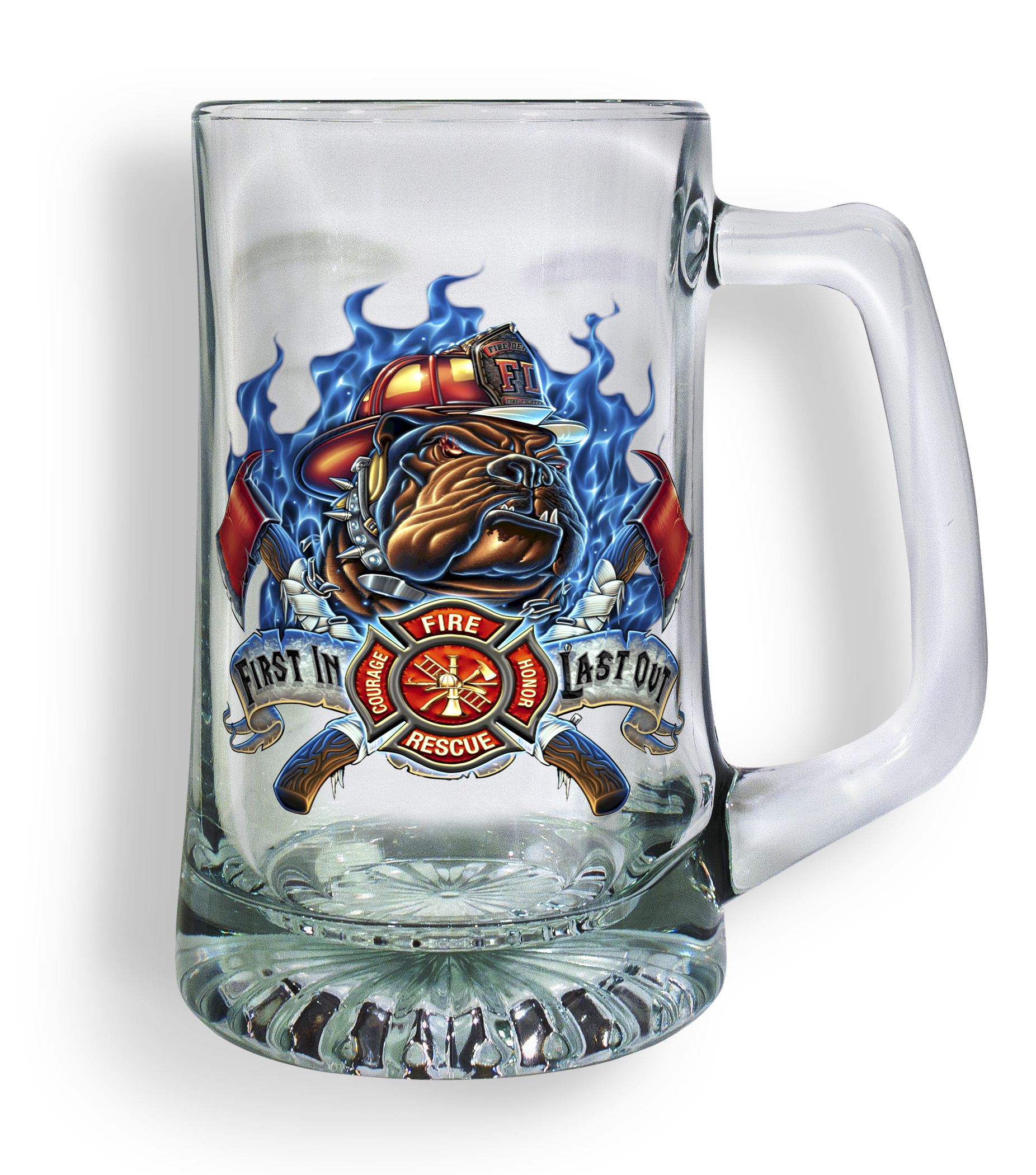First In Last Out Tankard Glass
