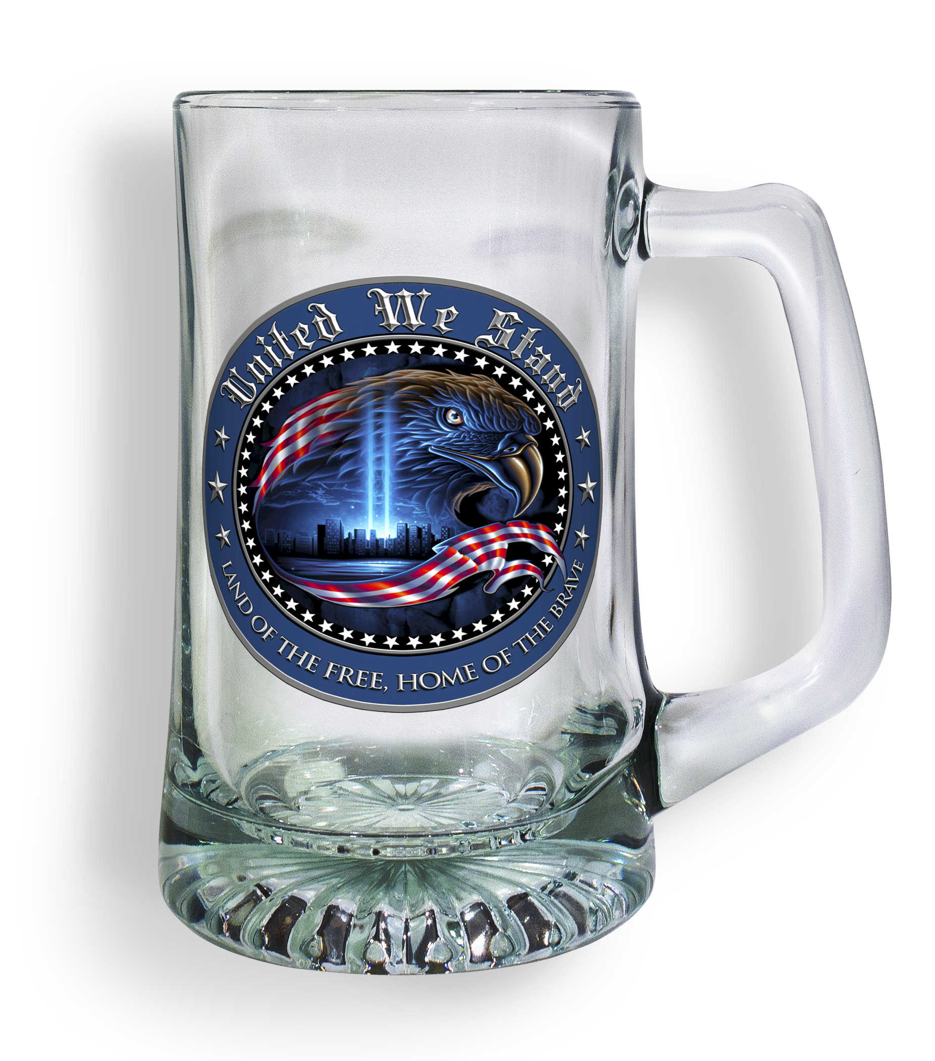 United We Stand Tankard Glass