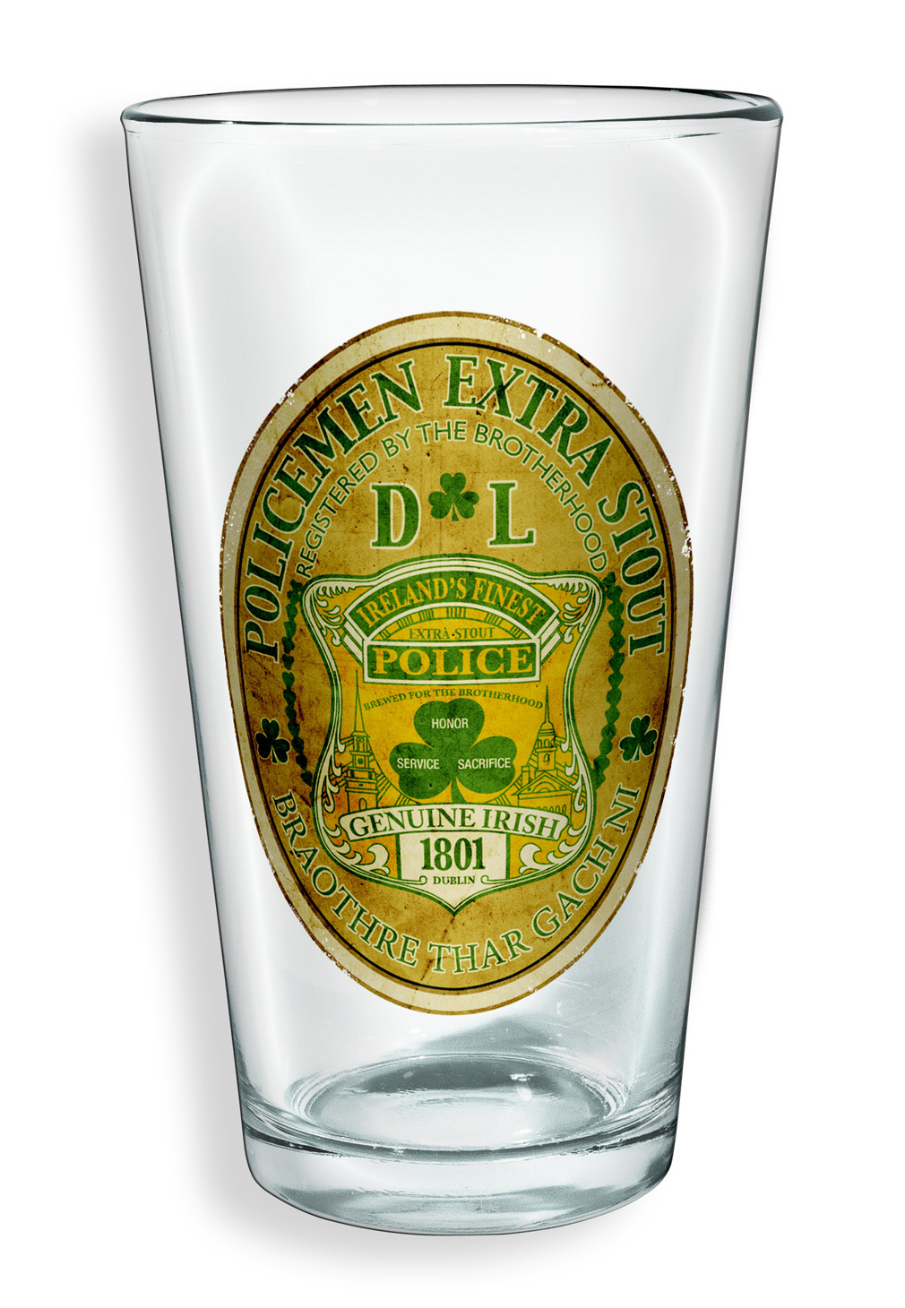 Polieman Pint Glass