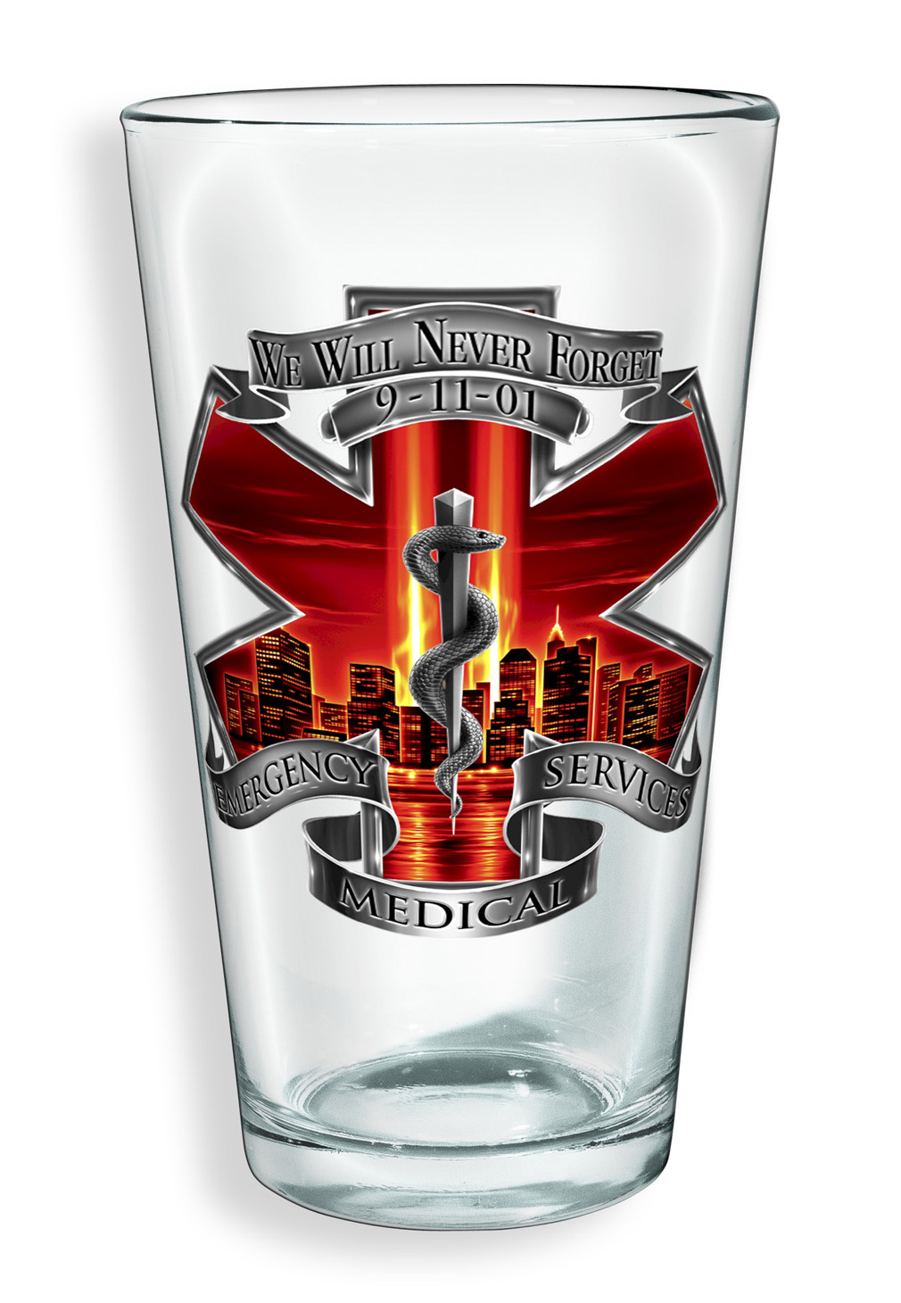 9-11 Medic Pint Glass
