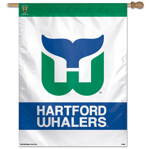 Hartford Whalers Vintage Banner