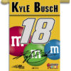 Kyle Busch 28" x 40" two-sided