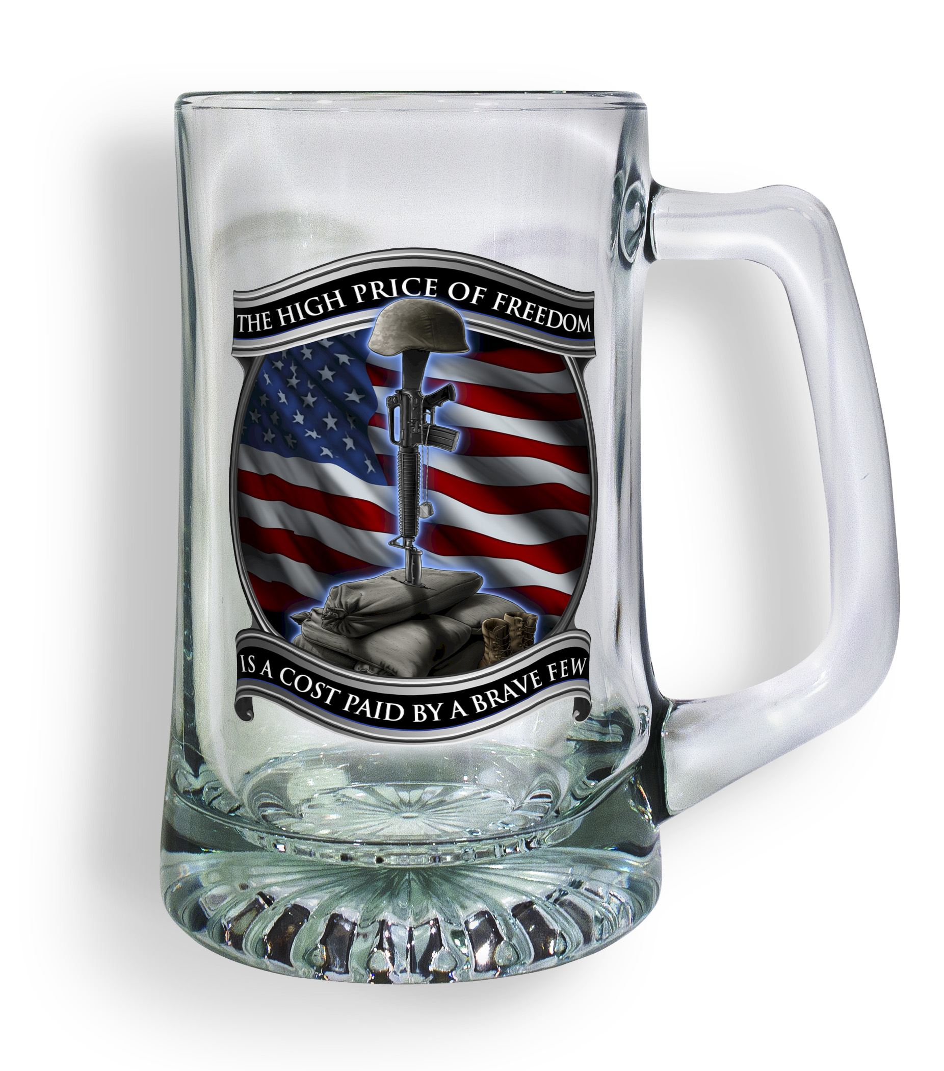 Price of Freedom Tankard Glass