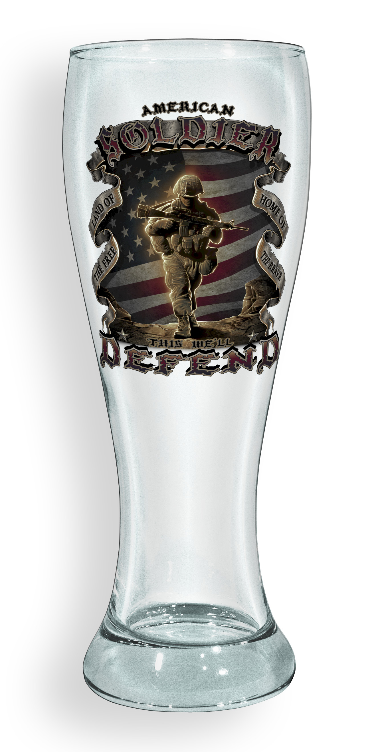 Soldier Pilsner Glass