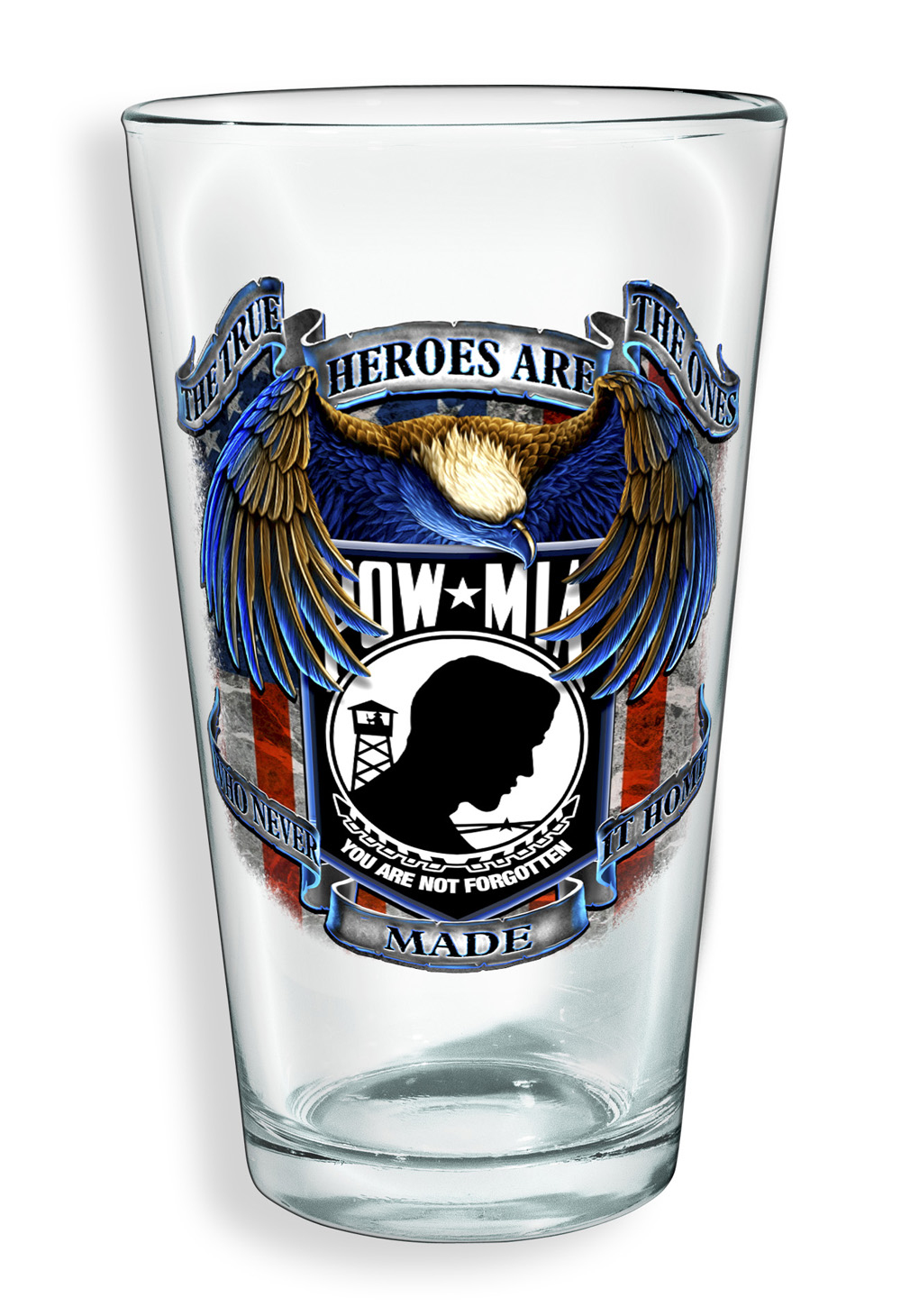 POW MIA Pint Glass