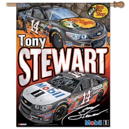 Tony Stewart Vertical Banner