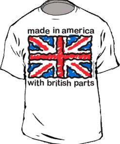 British Parts Youth Tees