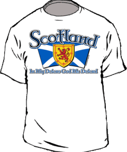 Scotland Flag Youth Tees