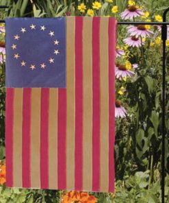 Heritage Cotton 13-Star Garden Flag 12"x18"