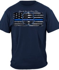 Police Blue Lives Matter Shirt