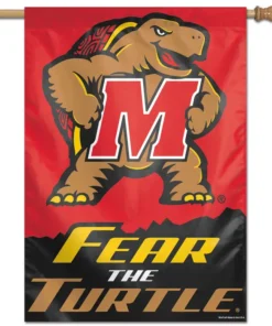 University of Maryland Terrapins 28" x 40" Single-Sided Vertical Banner
