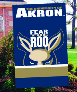 Akron College Applique Flag 44"x28"