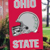 Ohio State Helmet Double Sided Banner 44"x28"