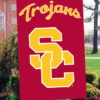 Oversized 44"x28" true USC Trojan 2-sided house Banner Flag - Printed, Heavyweight Weather-resistant 420 denier Polyester.