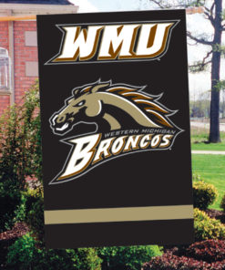 Western Michigan Double Sided Banner 44"x28"