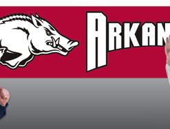 Arkansas 8' Banner 8'x2'
