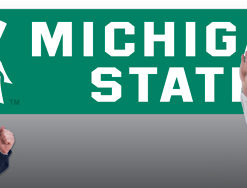 Michigan State 8' Banner 8'x2'