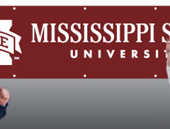 Mississippi State 8' Banner 8'x2'