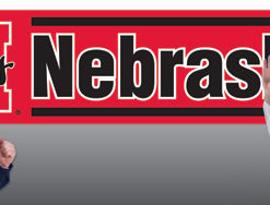 Nebraska 8' Banner 8'x2'