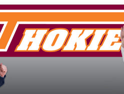 Virgina Tech 8' Banner 8'x2'