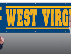 West Virginia 8' Banner 8'x2'