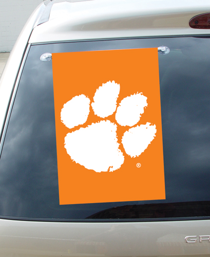 Clemson Garden Flag/Window 12"x18"