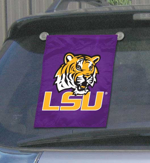 LSU Garden Flag/Window 12"x18"
