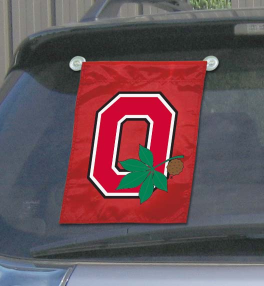 Ohio State Garden Flag/Window 12"x18"