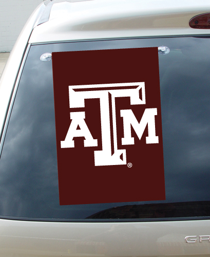 Texas A N M Garden Flag/Window 15"x10.5"