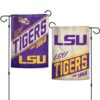 LSU Tigers RETRO Garden Flags 2 sided 12.5 x 18 INCHES