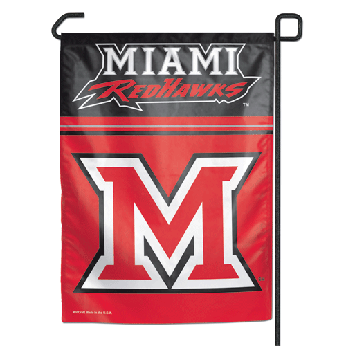 Miami University 12"X18" Garden Flag