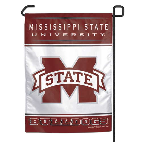 Mississippi State University 11"X15" Garden Flag