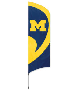 Michigan Tall Flag 8.5'x2.5'