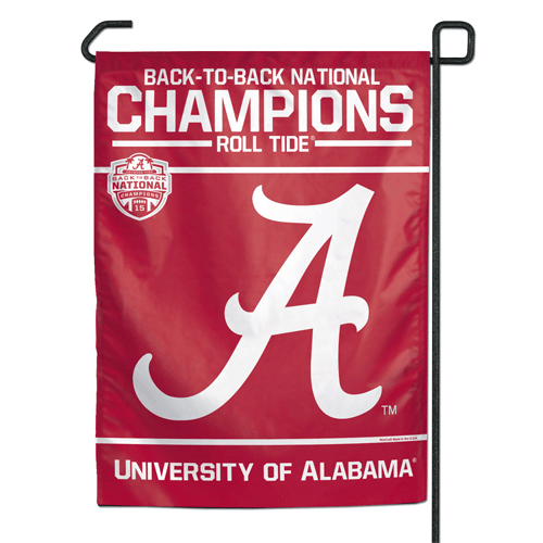 National Champions 11"X15" Garden Flag