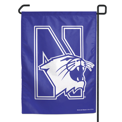 Northwestern 11"X15" Garden Flag