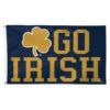 Notre Dame Fighting Irish GO IRISH Flag - Deluxe 3' X 5'