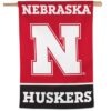 Nebraska Cornhuskers Vertical Banner 28" x 40" Red White Black