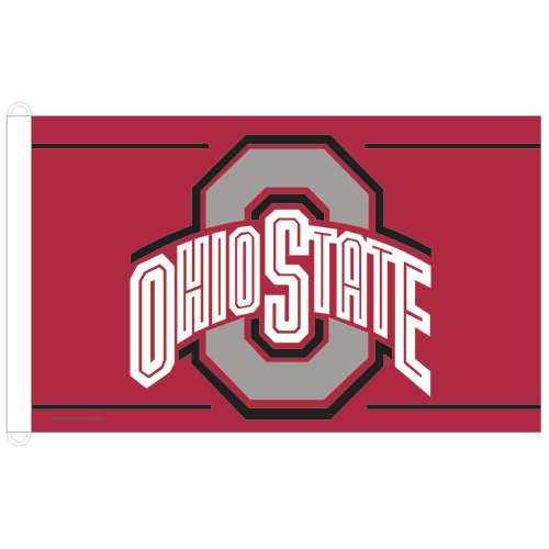 Ohio State University 3x5' Flag